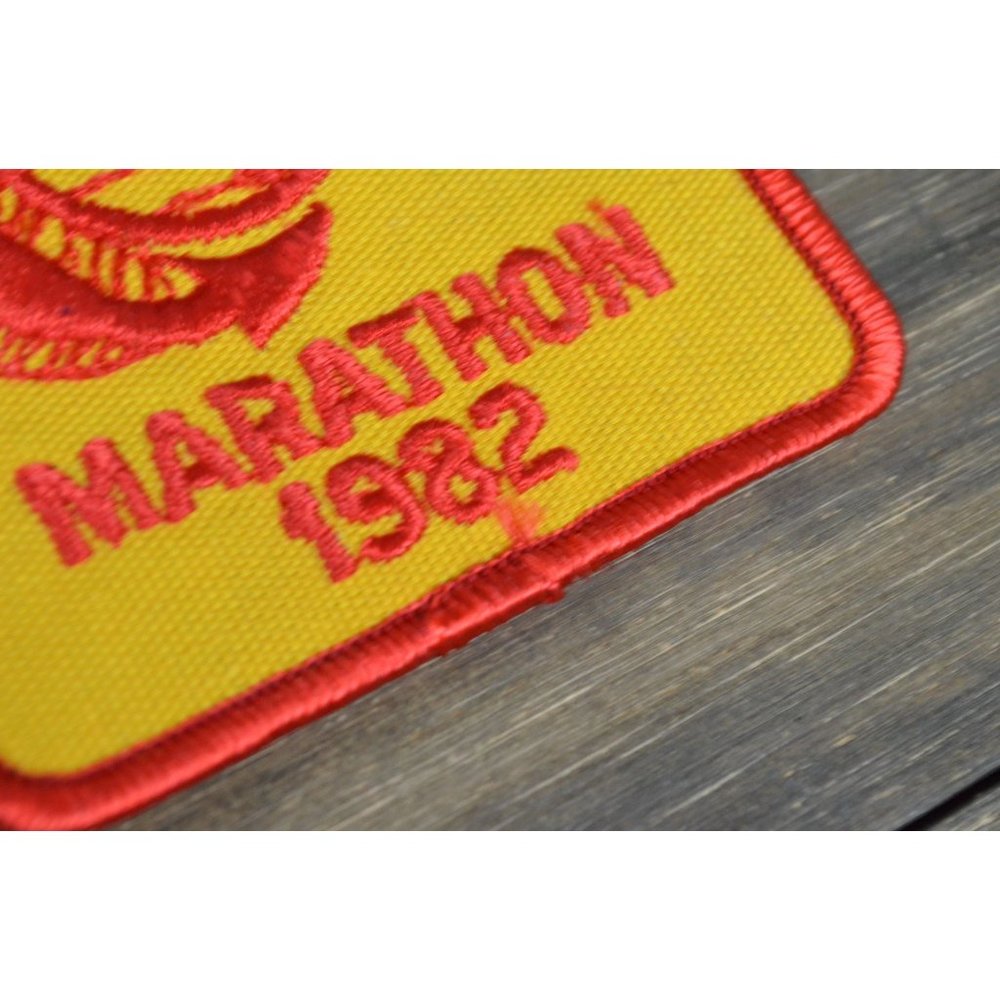 1982 Marine Corps Patch Embroidered Insignia Mara… - image 2
